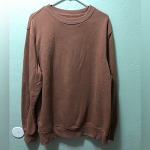 Target Goodfellow & Co XLarge Brown sweatshirt